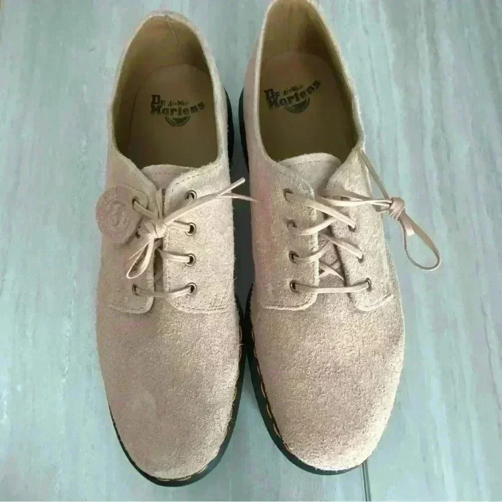 Dr Martens Smiths Suede Derby Dress Shoe Desert Oasis EU45 11M 12W NWOT